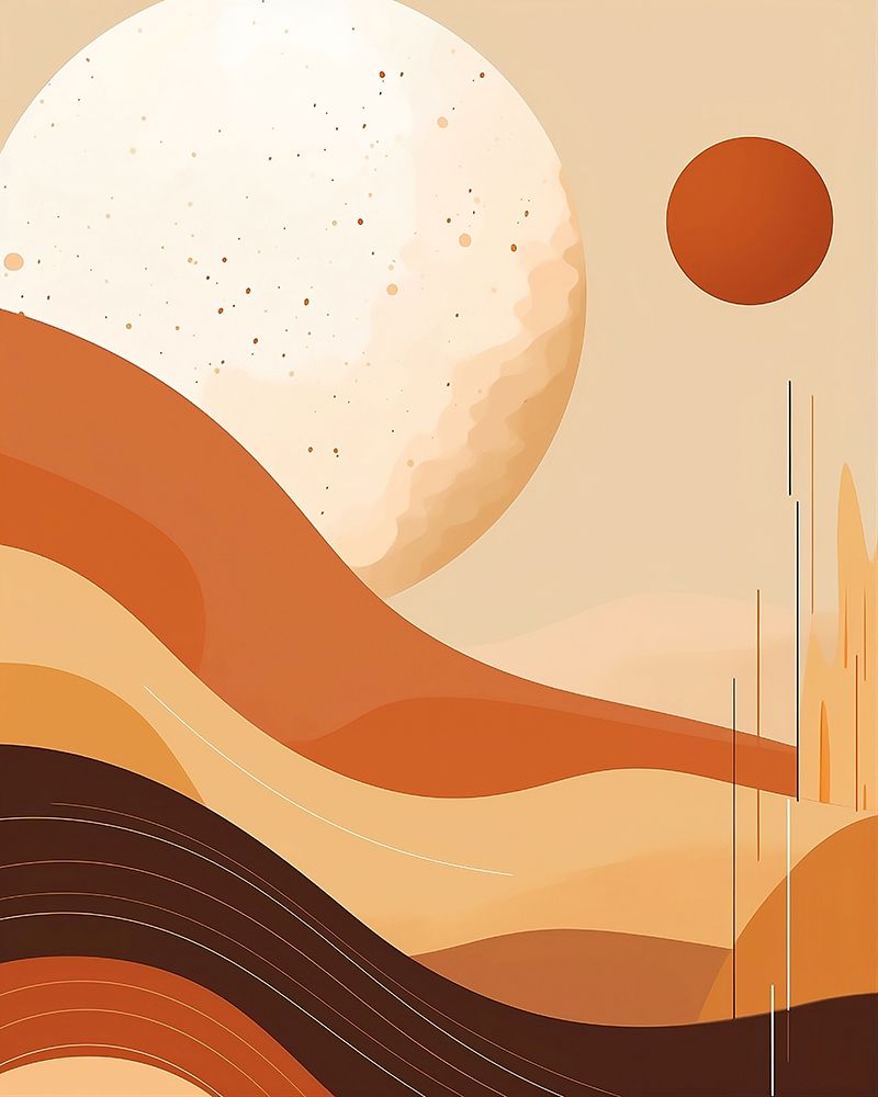 Desert Planet.png art print by Emiliano Deificus for $57.95 CAD