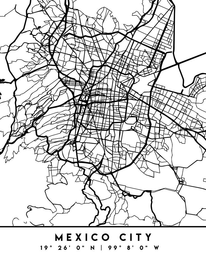 Black Maps 52 art print by Emiliano Deificus for $57.95 CAD