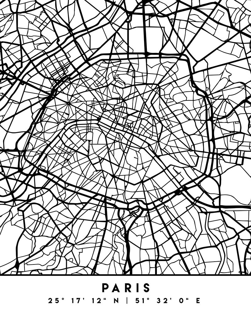 Black Maps 64 art print by Emiliano Deificus for $57.95 CAD