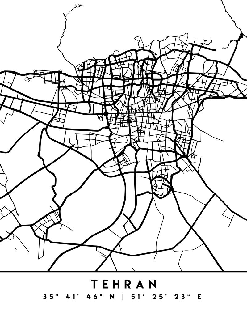 Black Maps 86 art print by Emiliano Deificus for $57.95 CAD