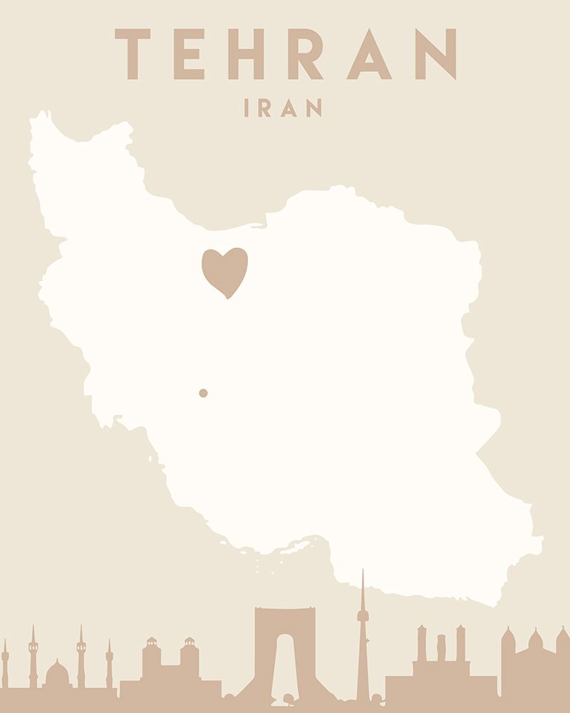 City Heart Maps 86 art print by Emiliano Deificus for $57.95 CAD