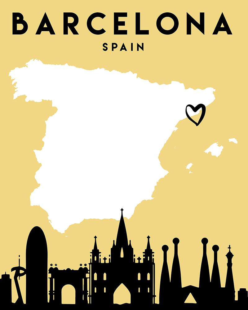 City Love Maps 09 art print by Emiliano Deificus for $57.95 CAD