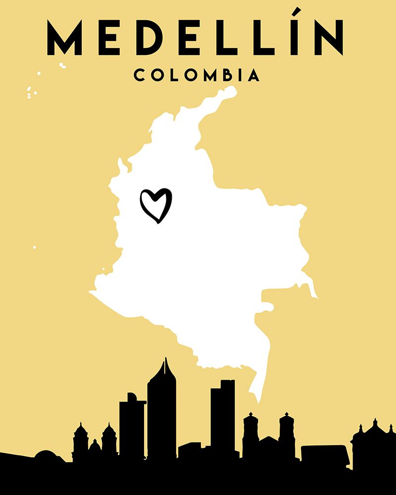 City Love Maps 49 art print by Emiliano Deificus for $57.95 CAD