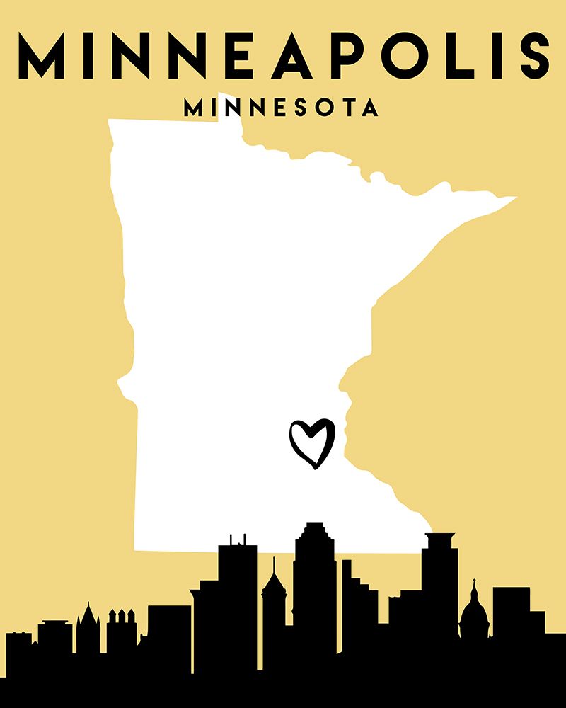 City Love Maps 55 art print by Emiliano Deificus for $57.95 CAD
