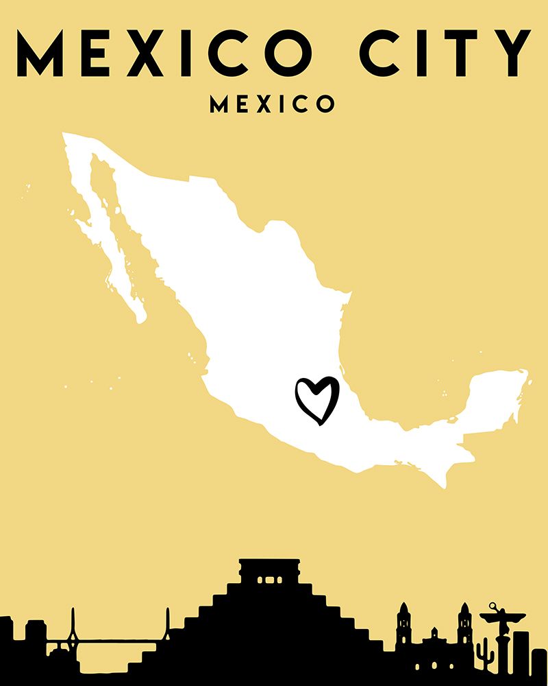 City Love Maps 52 art print by Emiliano Deificus for $57.95 CAD