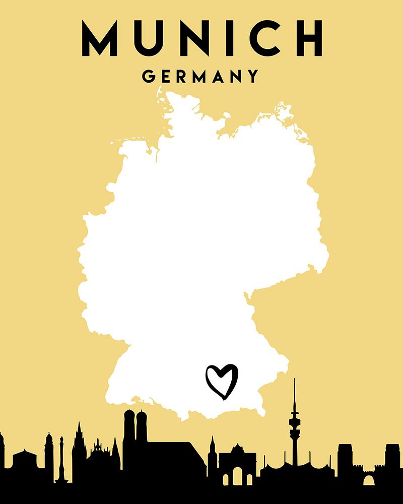 City Love Maps 57 art print by Emiliano Deificus for $57.95 CAD