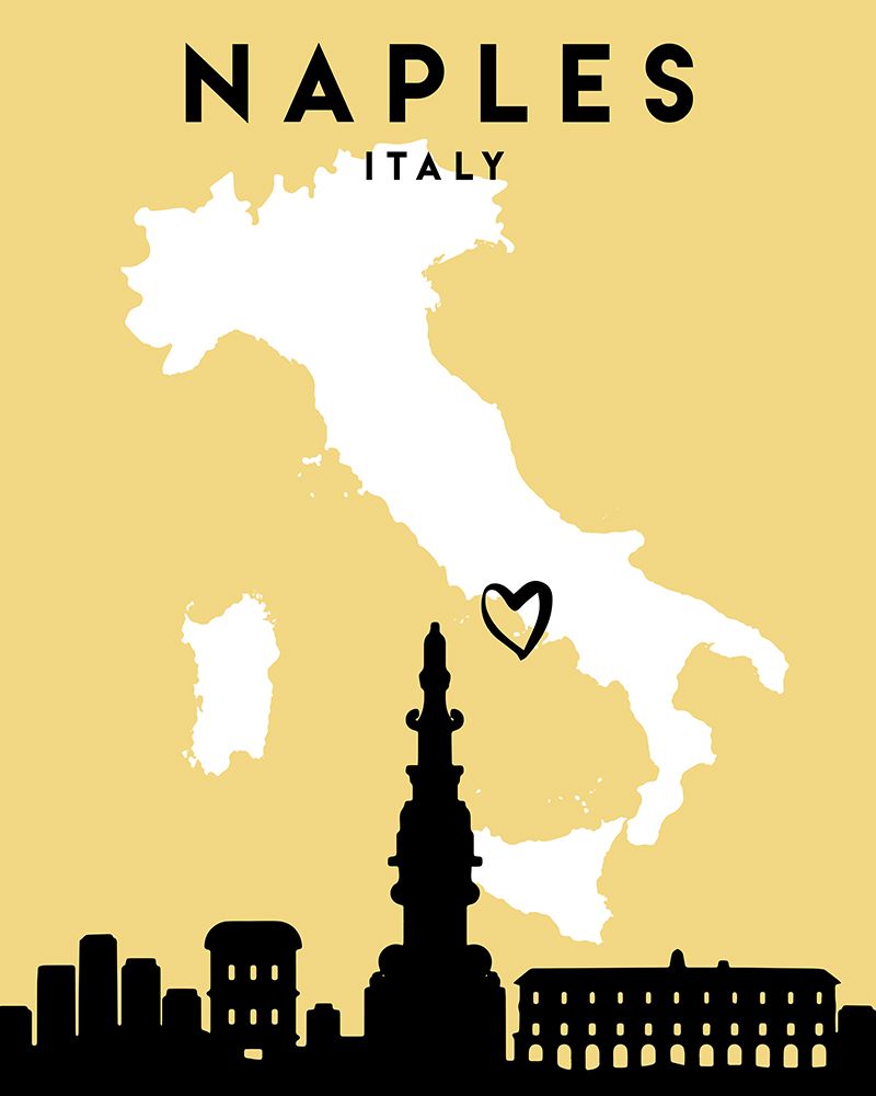 City Love Maps 59 art print by Emiliano Deificus for $57.95 CAD