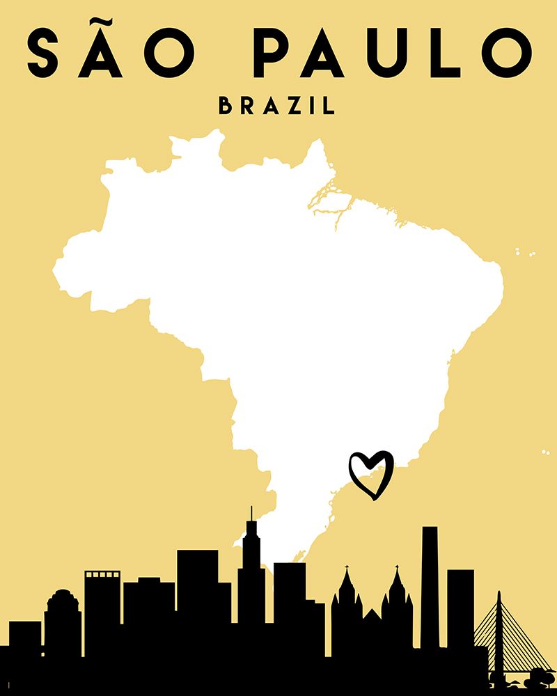 City Love Maps 77 art print by Emiliano Deificus for $57.95 CAD