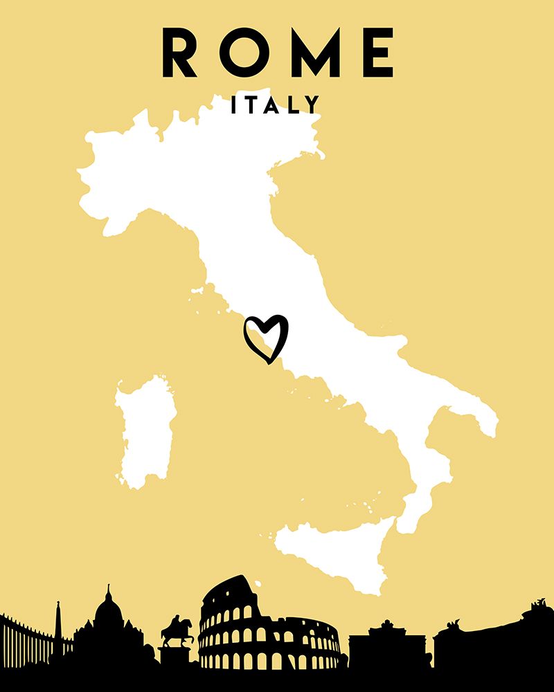 City Love Maps 72 art print by Emiliano Deificus for $57.95 CAD