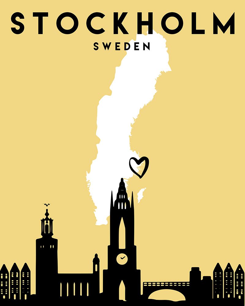 City Love Maps 83 art print by Emiliano Deificus for $57.95 CAD