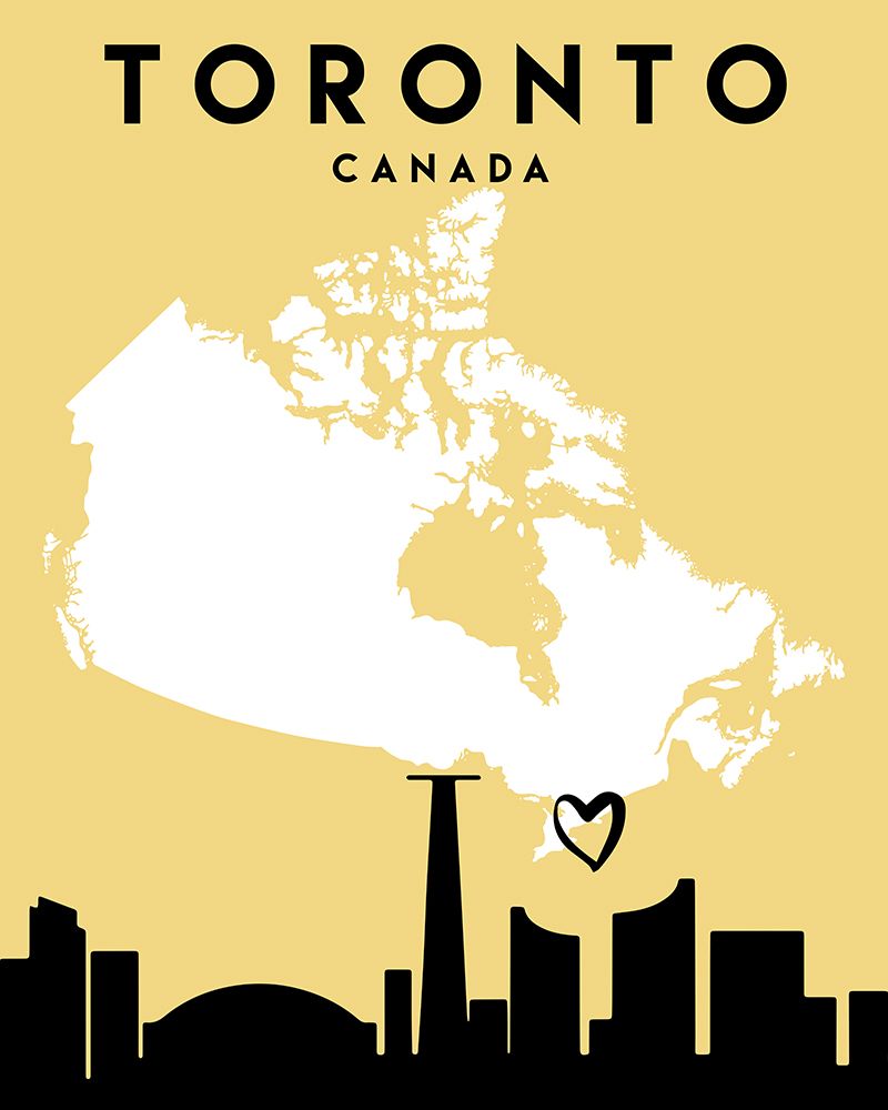 City Love Maps 89 art print by Emiliano Deificus for $57.95 CAD