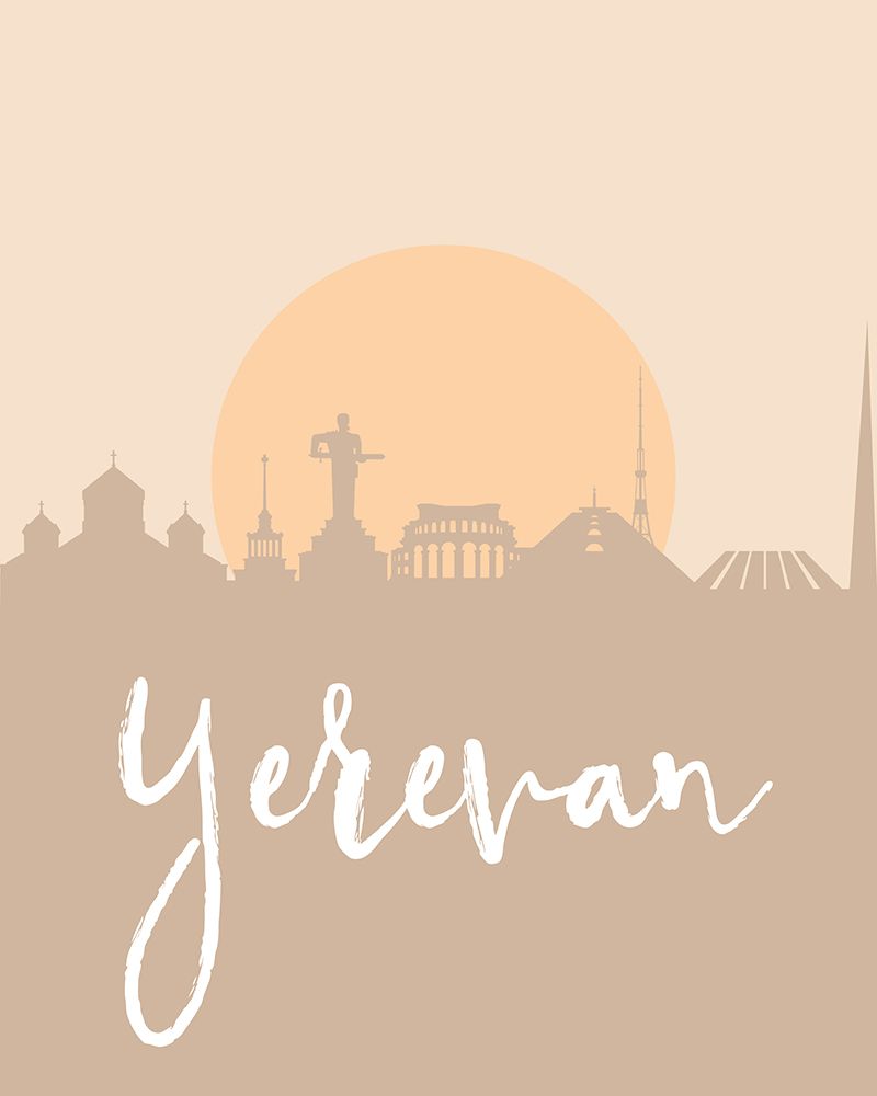 Skyline Earth Tone 2 94 art print by Emiliano Deificus for $57.95 CAD