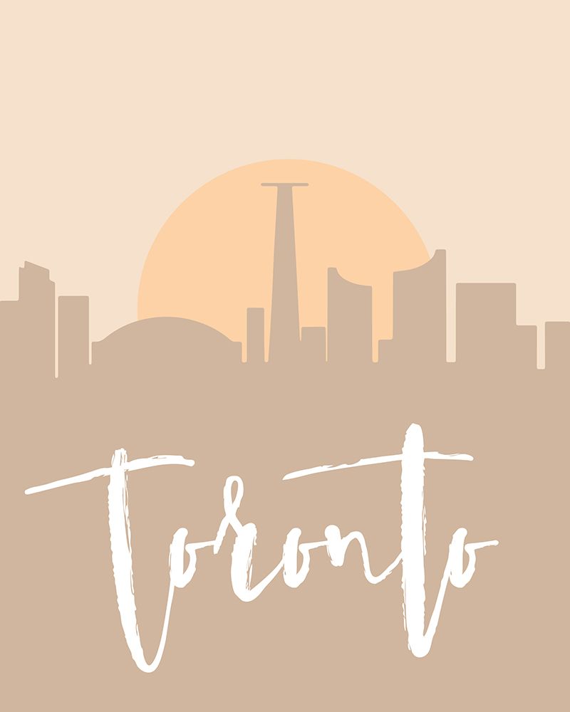 Skyline Earth Tone 2 89 art print by Emiliano Deificus for $57.95 CAD