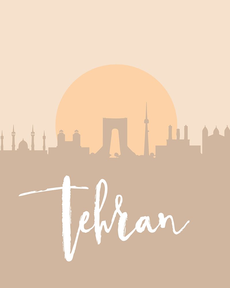 Skyline Earth Tone 2 86 art print by Emiliano Deificus for $57.95 CAD