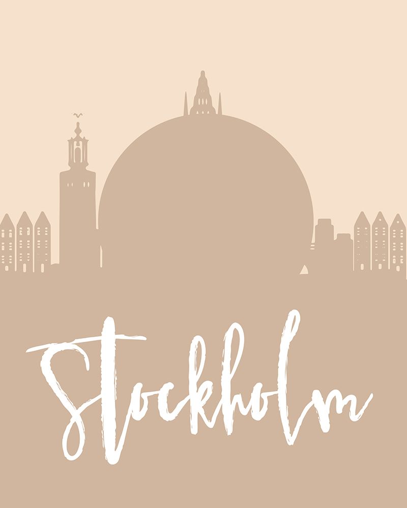 Skyline Earth Tone 2 83 art print by Emiliano Deificus for $57.95 CAD