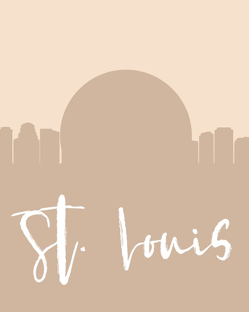 Skyline Earth Tone 2 82 art print by Emiliano Deificus for $57.95 CAD
