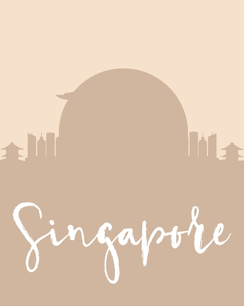 Skyline Earth Tone 2 81 art print by Emiliano Deificus for $57.95 CAD
