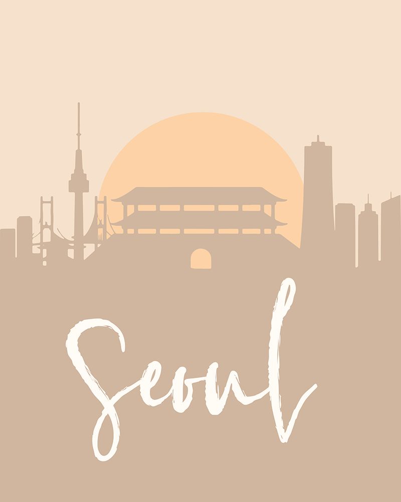 Skyline Earth Tone 2 79 art print by Emiliano Deificus for $57.95 CAD