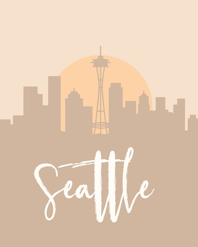 Skyline Earth Tone 2 78 art print by Emiliano Deificus for $57.95 CAD