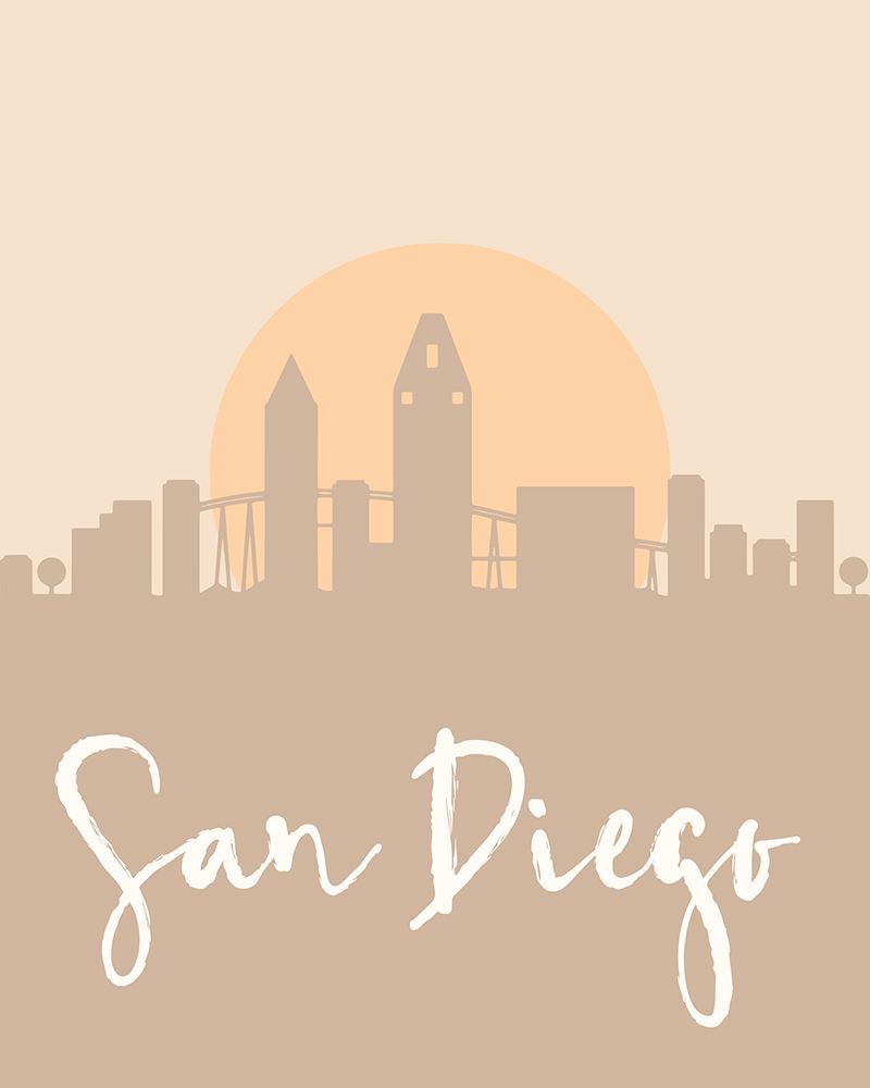 Skyline Earth Tone 2 74 art print by Emiliano Deificus for $57.95 CAD