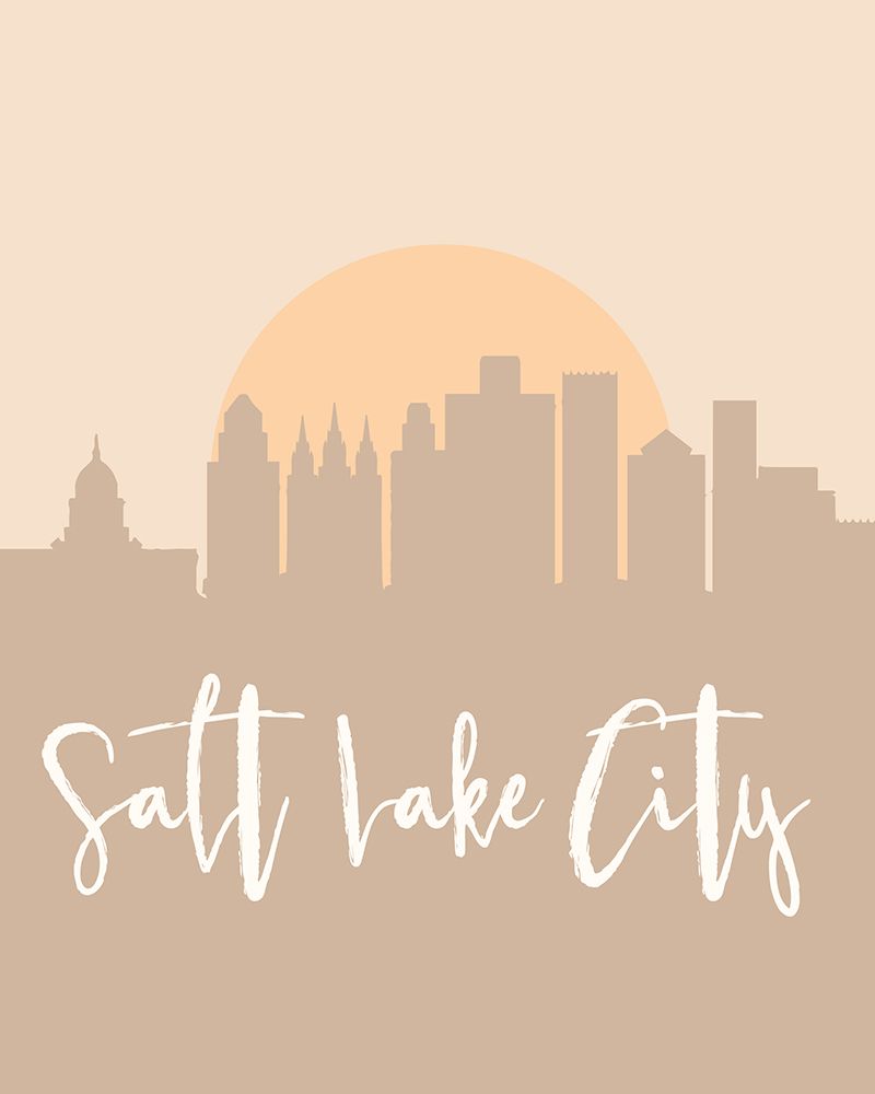 Skyline Earth Tone 2 73 art print by Emiliano Deificus for $57.95 CAD