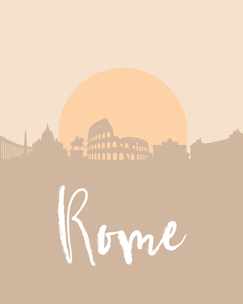 Skyline Earth Tone 2 72 art print by Emiliano Deificus for $57.95 CAD