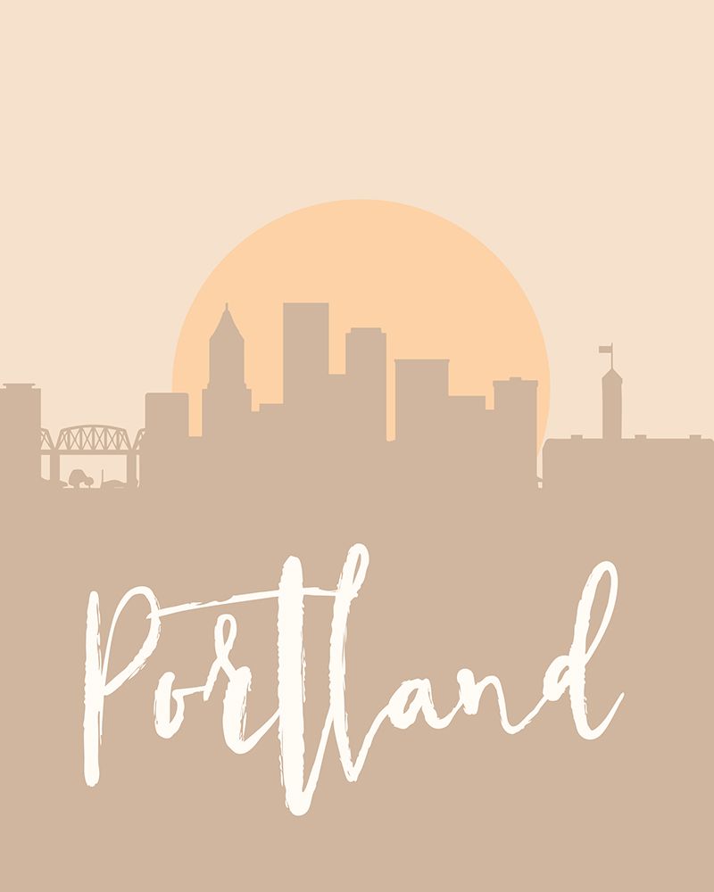 Skyline Earth Tone 2 68 art print by Emiliano Deificus for $57.95 CAD