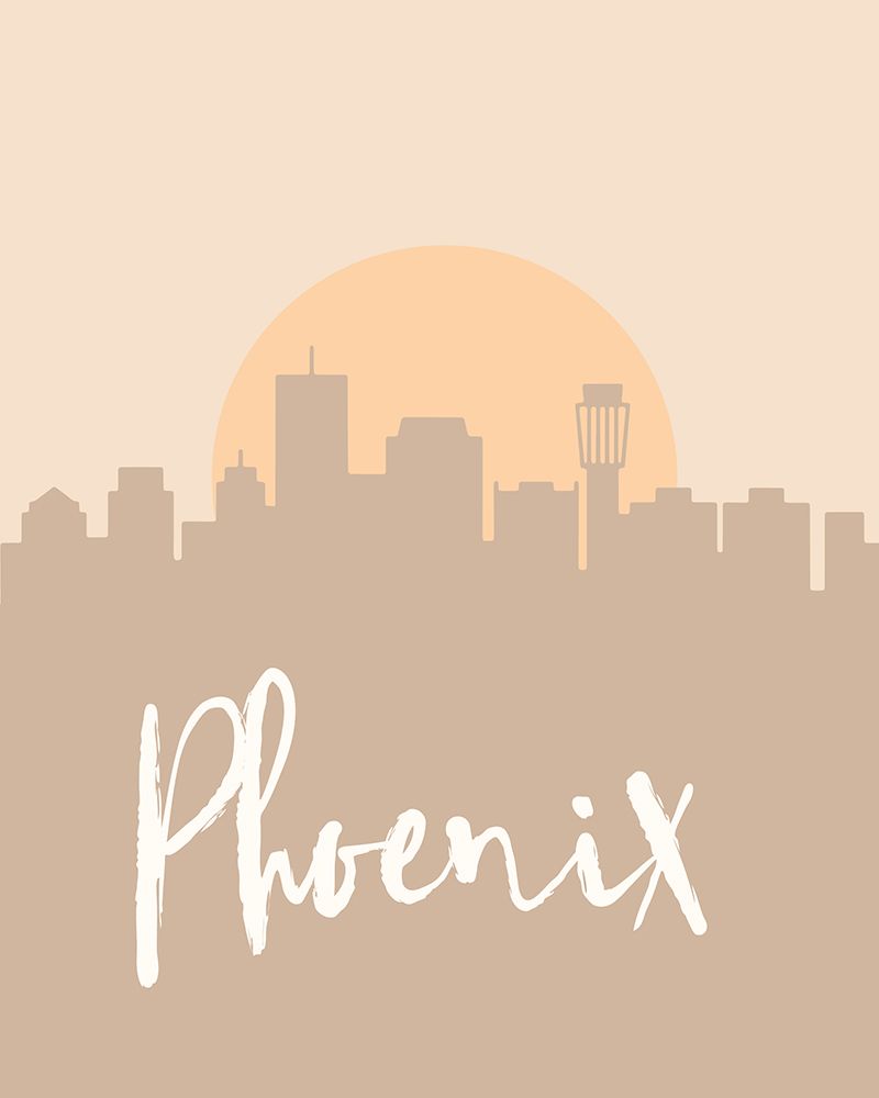 Skyline Earth Tone 2 66 art print by Emiliano Deificus for $57.95 CAD