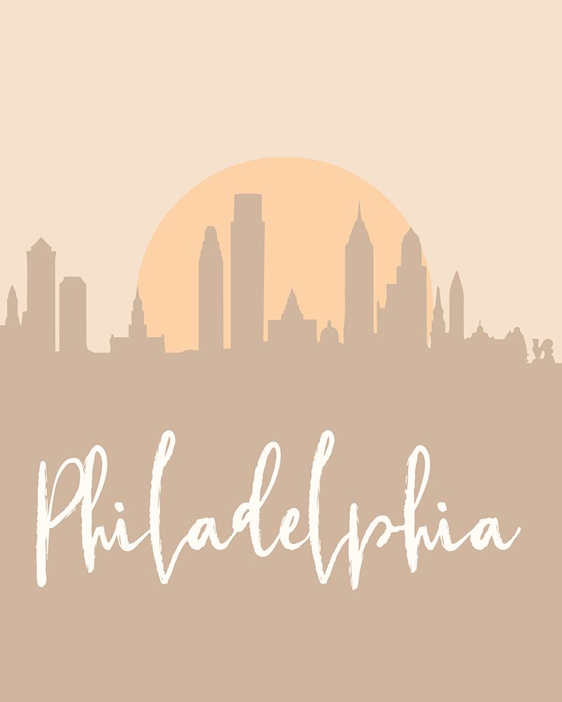 Skyline Earth Tone 2 65 art print by Emiliano Deificus for $57.95 CAD