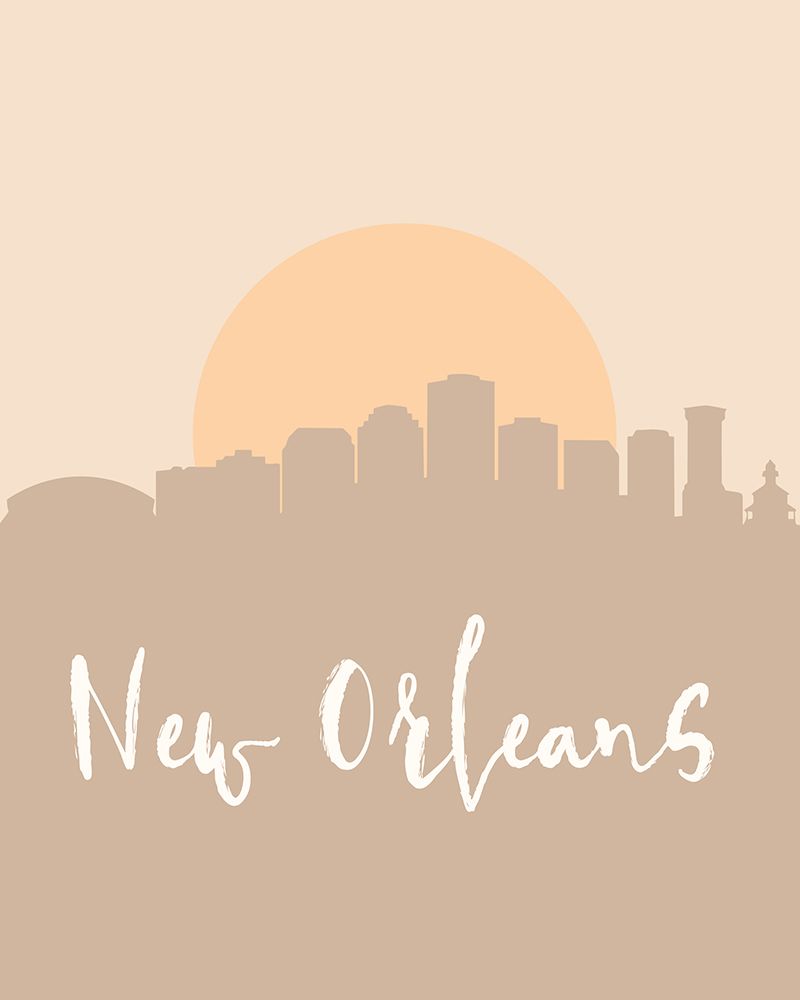 Skyline Earth Tone 2 60 art print by Emiliano Deificus for $57.95 CAD