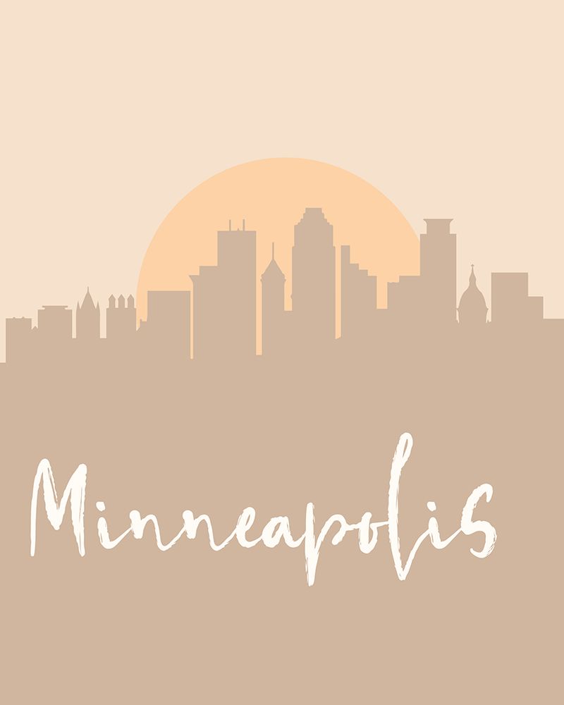 Skyline Earth Tone 2 55 art print by Emiliano Deificus for $57.95 CAD