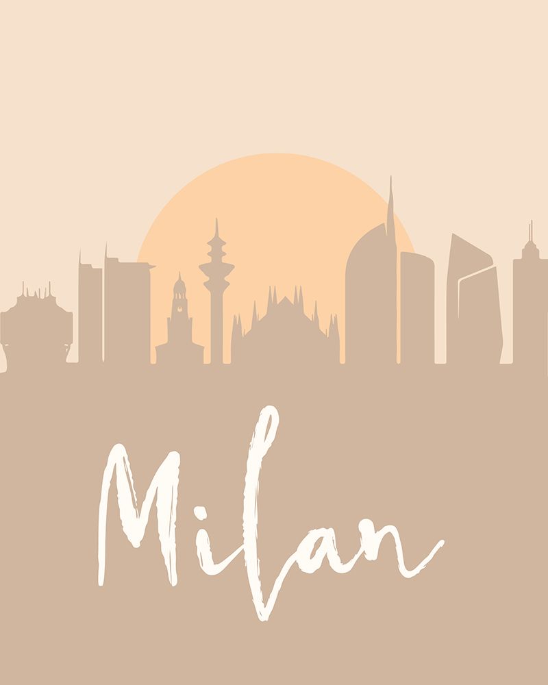 Skyline Earth Tone 2 54 art print by Emiliano Deificus for $57.95 CAD