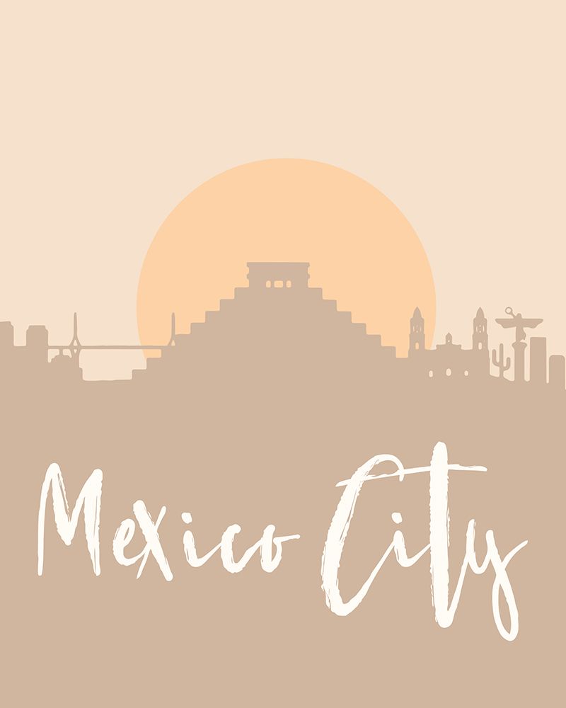 Skyline Earth Tone 2 52 art print by Emiliano Deificus for $57.95 CAD