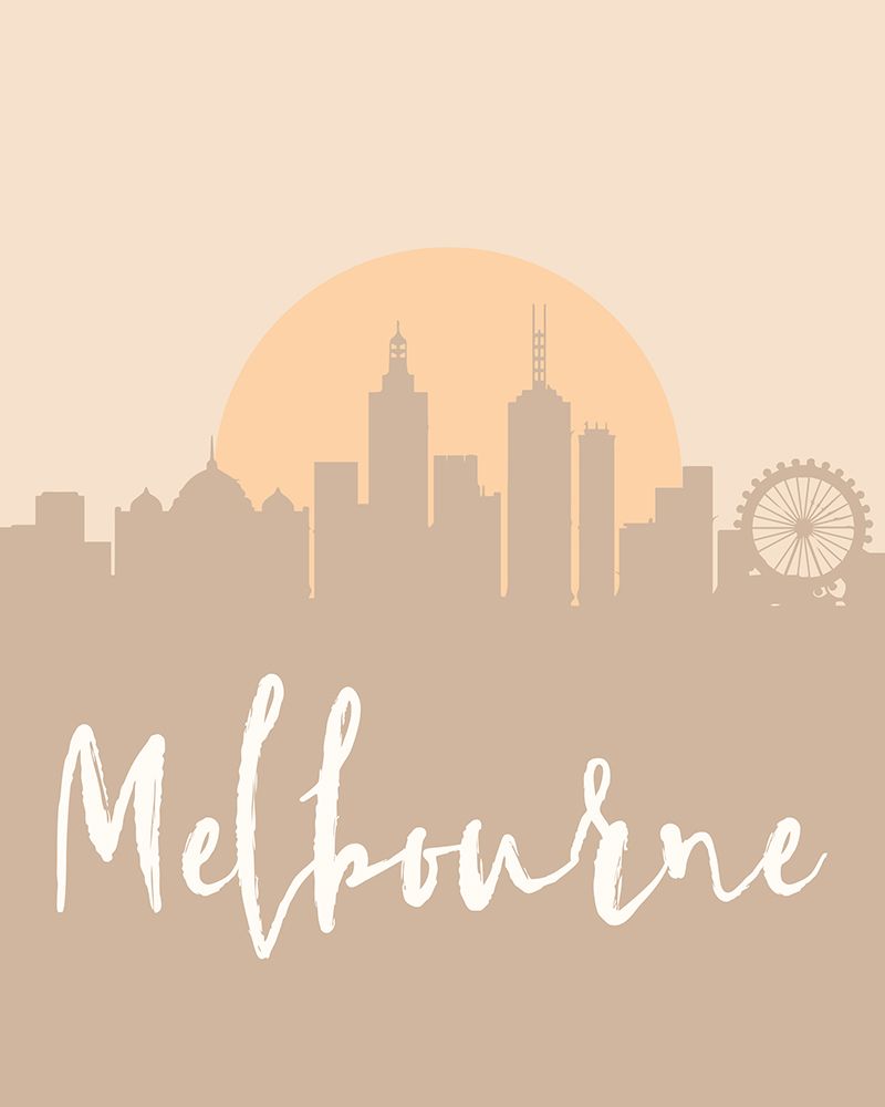 Skyline Earth Tone 2 50 art print by Emiliano Deificus for $57.95 CAD