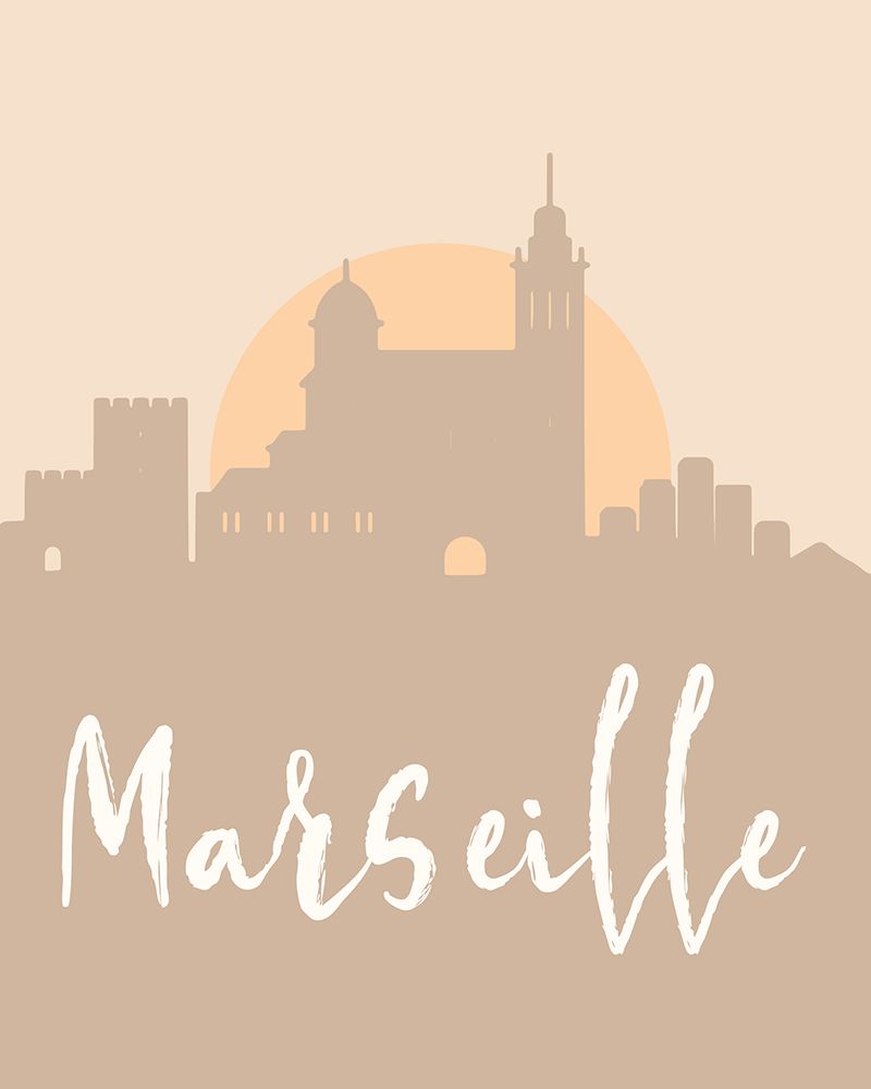 Skyline Earth Tone 2 48 art print by Emiliano Deificus for $57.95 CAD