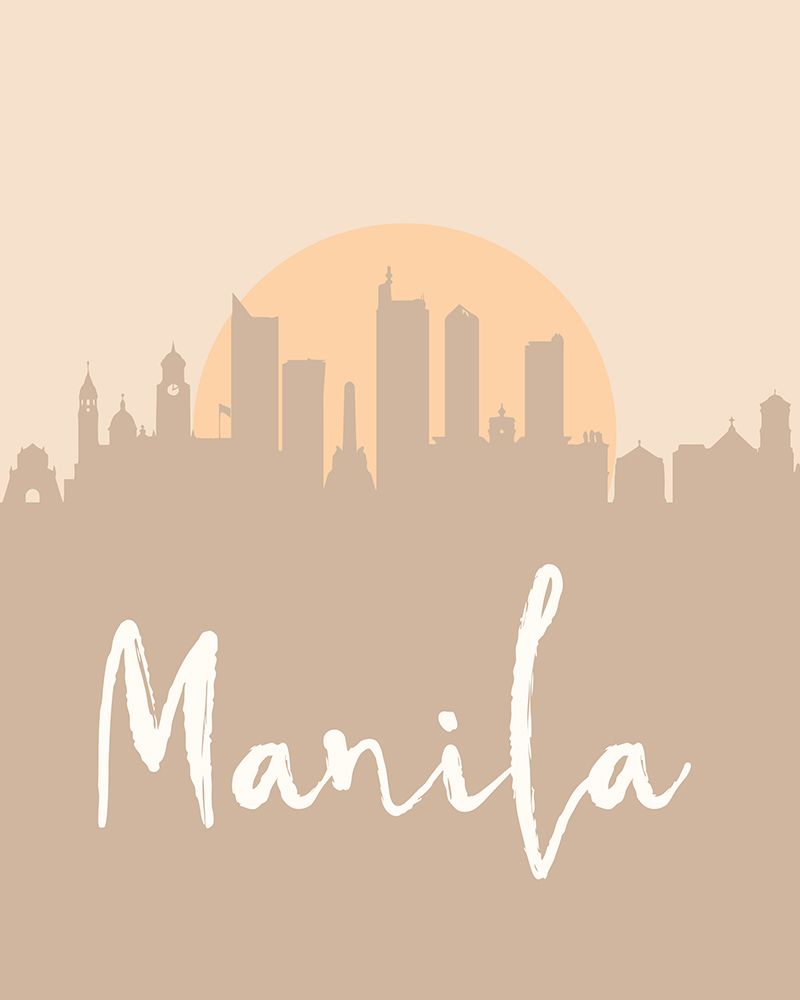 Skyline Earth Tone 2 46 art print by Emiliano Deificus for $57.95 CAD