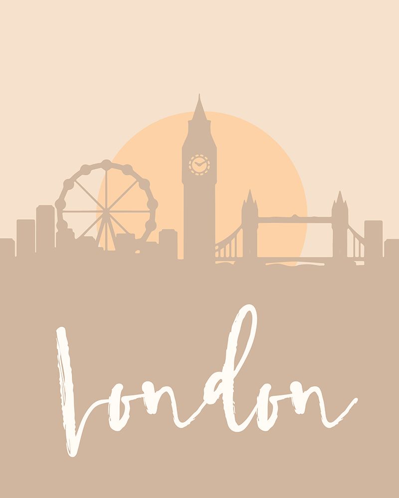 Skyline Earth Tone 2 41 art print by Emiliano Deificus for $57.95 CAD