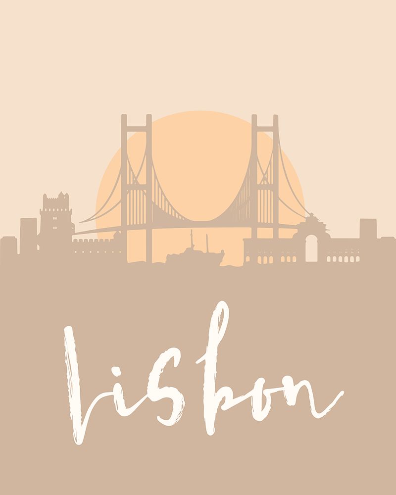 Skyline Earth Tone 2 39 art print by Emiliano Deificus for $57.95 CAD