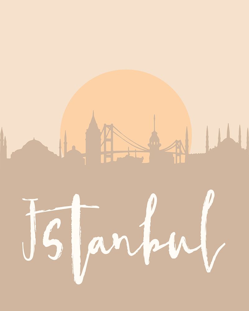 Skyline Earth Tone 2 35 art print by Emiliano Deificus for $57.95 CAD