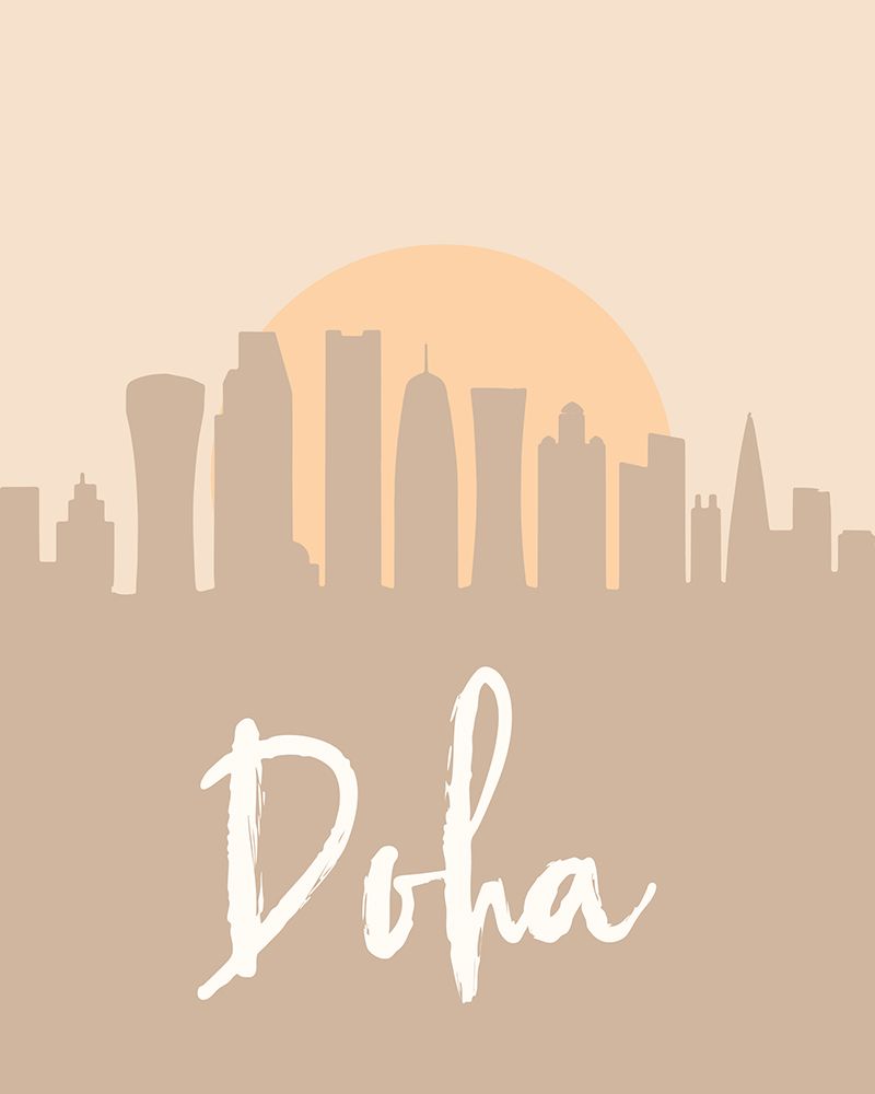 Skyline Earth Tone 2 26 art print by Emiliano Deificus for $57.95 CAD
