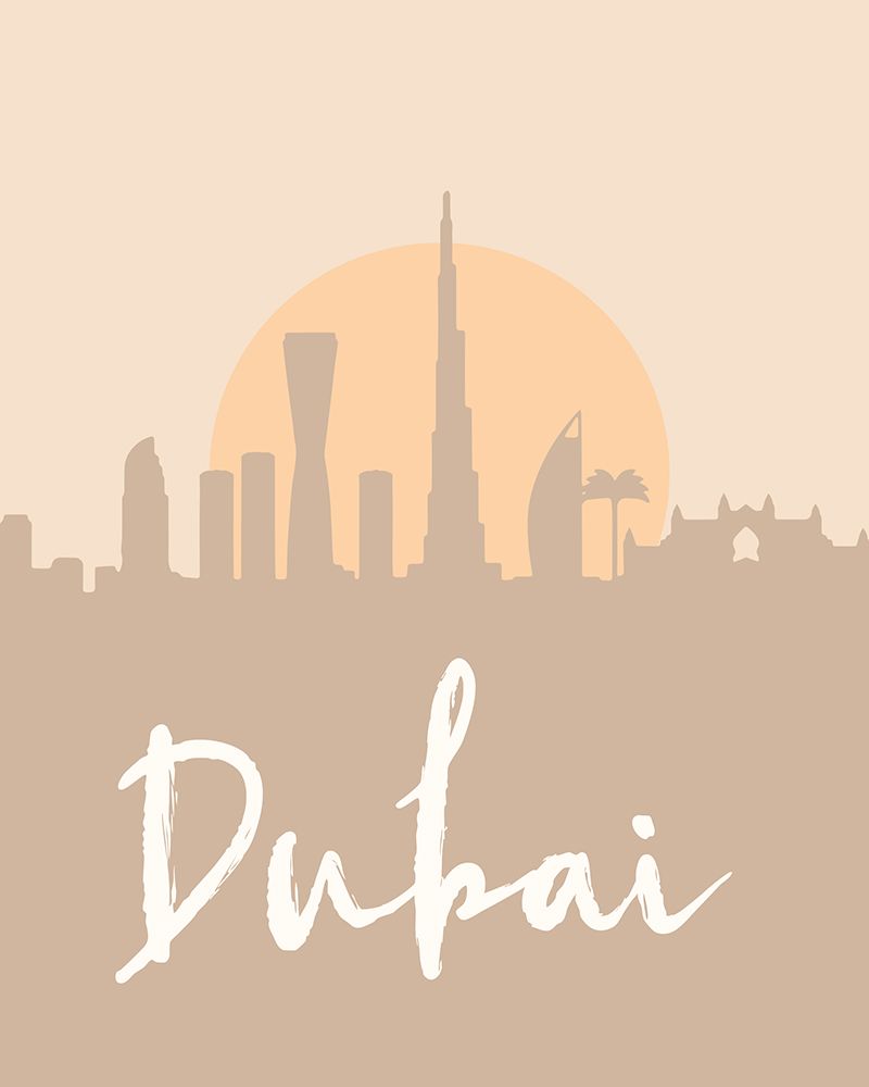 Skyline Earth Tone 2 27 art print by Emiliano Deificus for $57.95 CAD