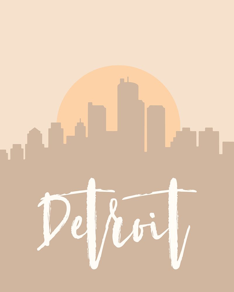 Skyline Earth Tone 2 25 art print by Emiliano Deificus for $57.95 CAD