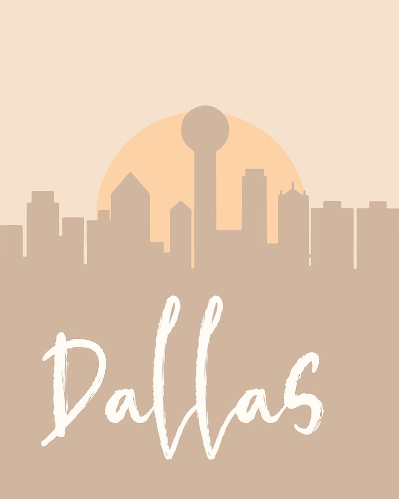 Skyline Earth Tone 2 24 art print by Emiliano Deificus for $57.95 CAD