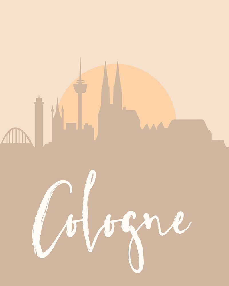 Skyline Earth Tone 2 22 art print by Emiliano Deificus for $57.95 CAD