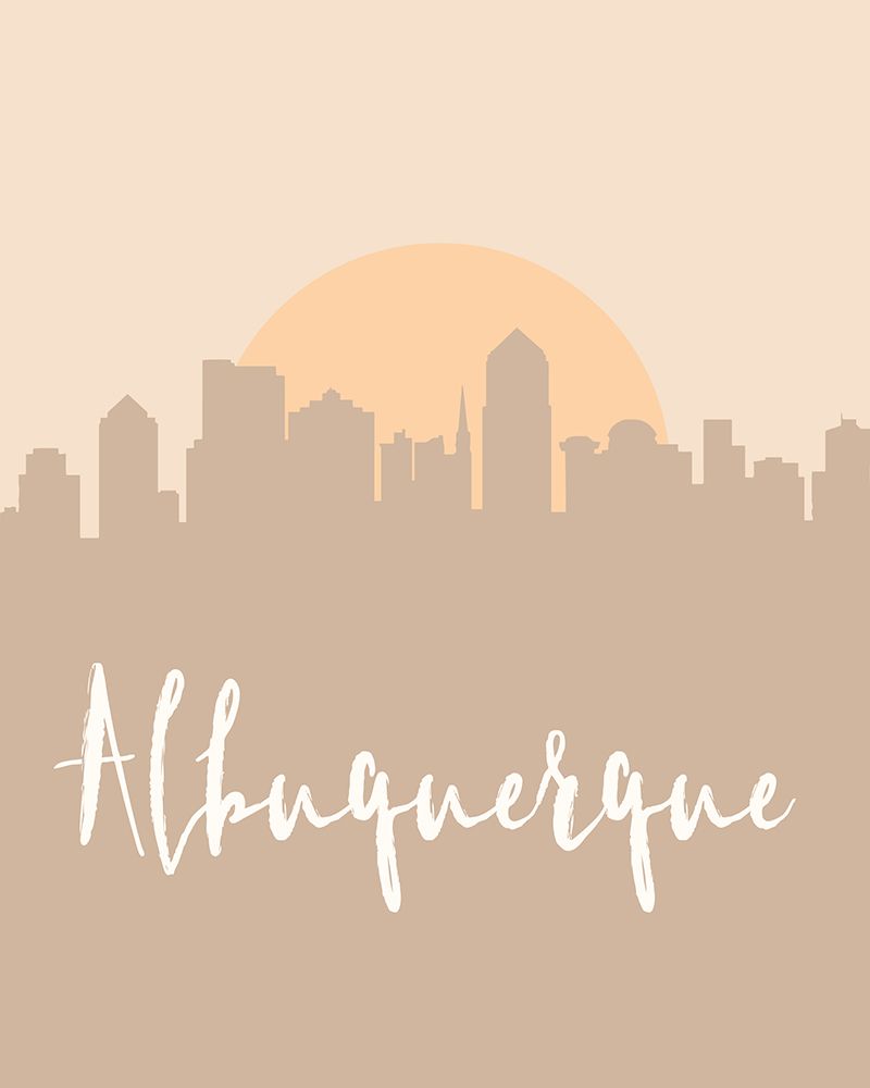 Skyline Earth Tone 2 02 art print by Emiliano Deificus for $57.95 CAD