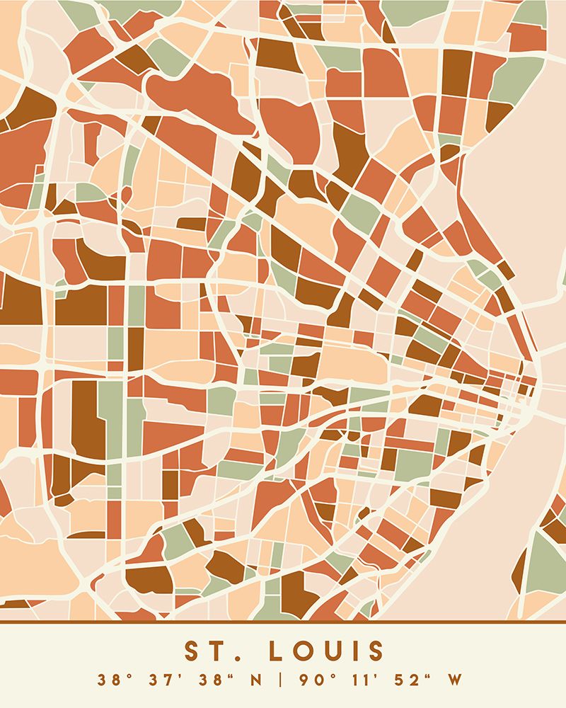 Black Maps Earth Tones 82 art print by Emiliano Deificus for $57.95 CAD