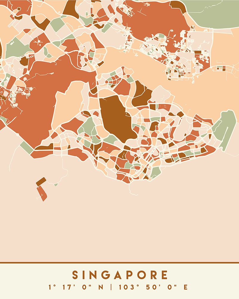 Black Maps Earth Tones 81 art print by Emiliano Deificus for $57.95 CAD