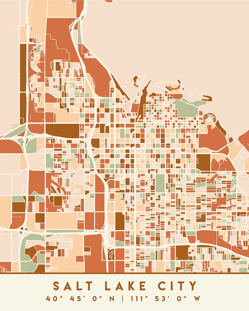 Black Maps Earth Tones 73 art print by Emiliano Deificus for $57.95 CAD