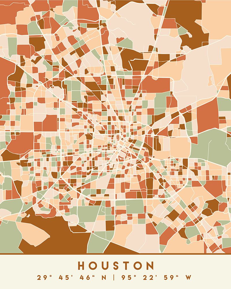 Black Maps Earth Tones 34 art print by Emiliano Deificus for $57.95 CAD