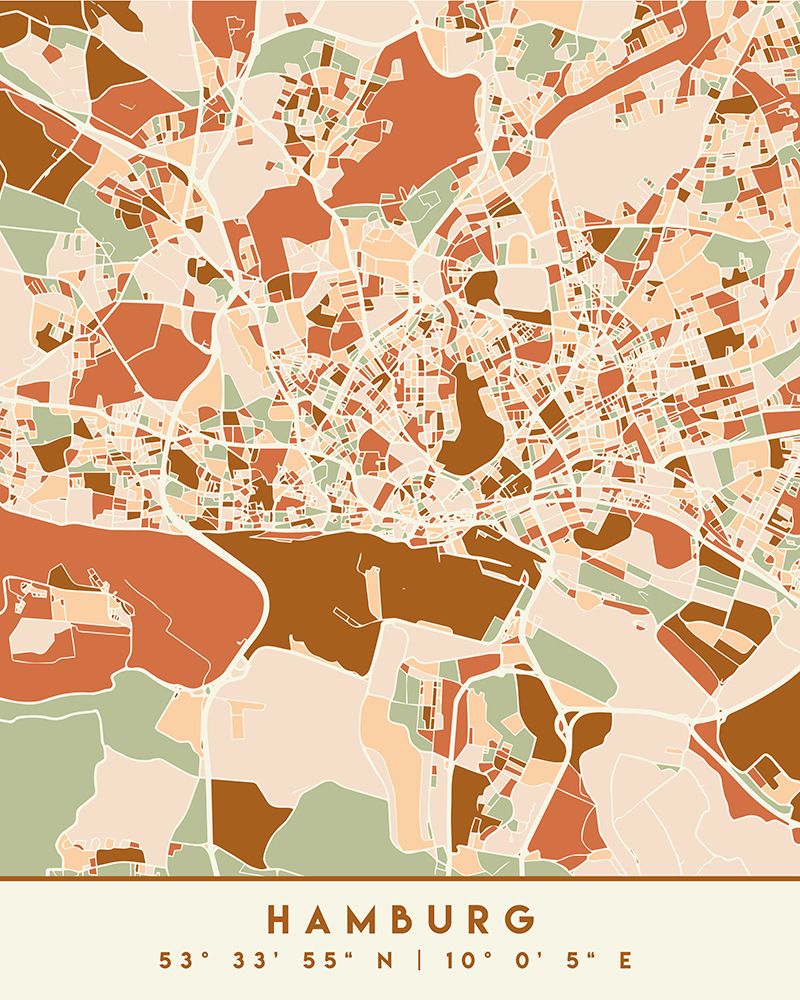 Black Maps Earth Tones 31 art print by Emiliano Deificus for $57.95 CAD